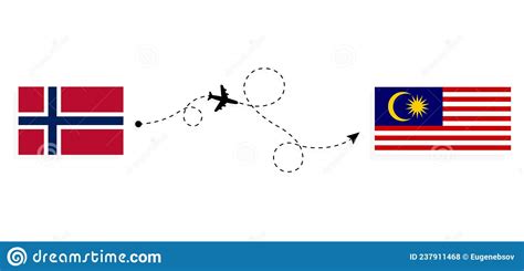 malaysia to norway flight